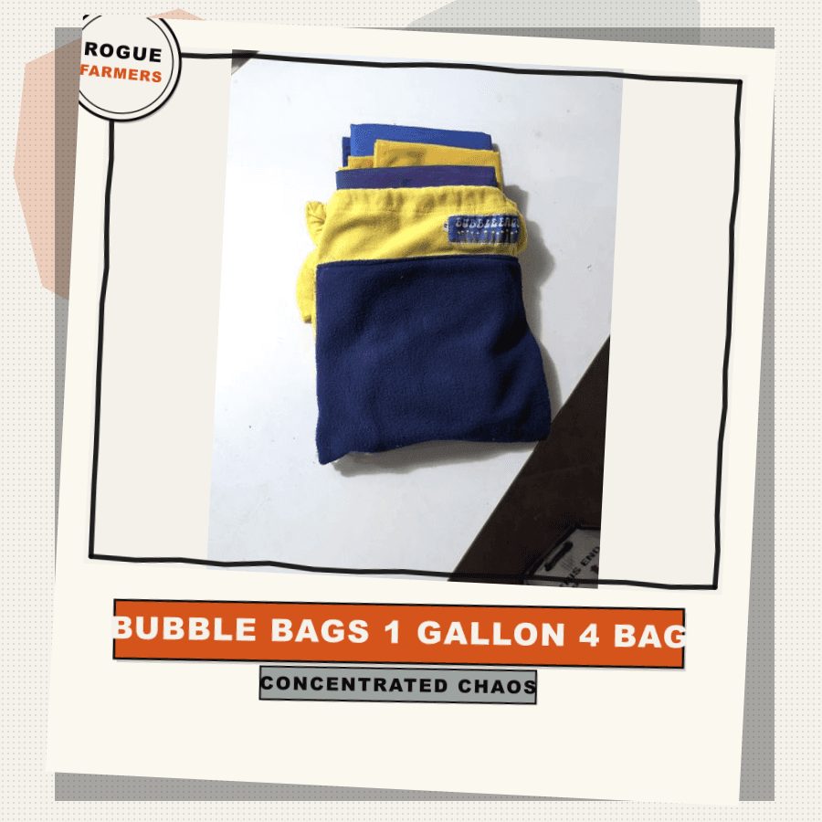 Bubble Bags 1 Gallon 4 Bag Extraction Set