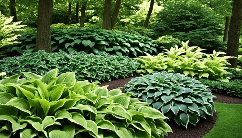 Hosta Gardening and Ferns for Shade